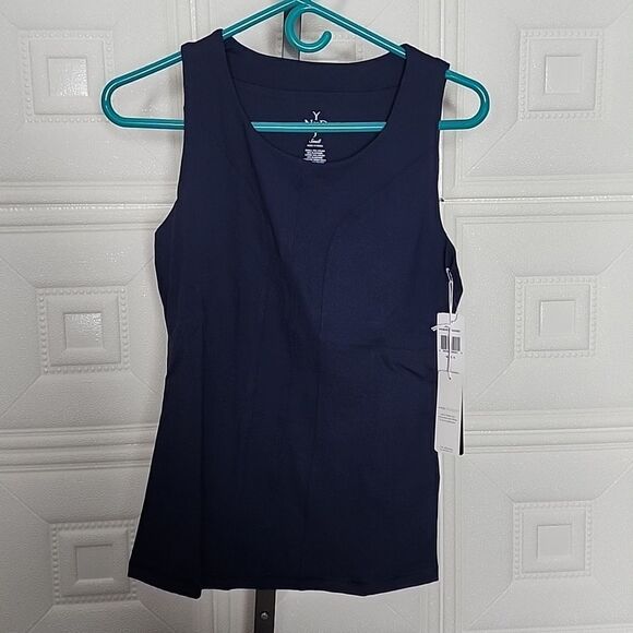 NYDJ Washed Indigo Sleeveless Top Small NWT - Picture 1 of 6